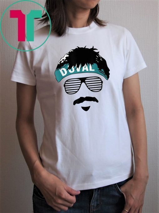 Minshew Headband Mustache glasses Duval tee for men women T-Shirt