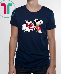 NFL kansas city chiefs snoopy shirt