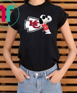 NFL kansas city chiefs snoopy shirt