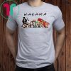 Nakama one piece friends tv show shirt