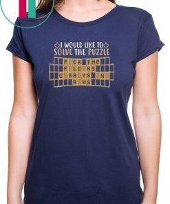 New Orleans Saints I would like to solve the puzzle shirt