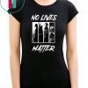 No Lives Matter Slashers Michael Myers Halloween Tee Shirt