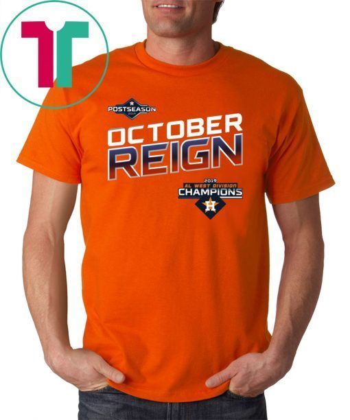 October Reign Astros Champions Unisex Shirt