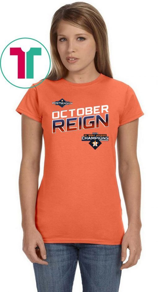 October Reign Astros Champions Unisex T Shirt