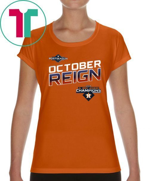 October Reign Astros Champions Unisex Shirt