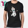 Olaf christmas light shirt