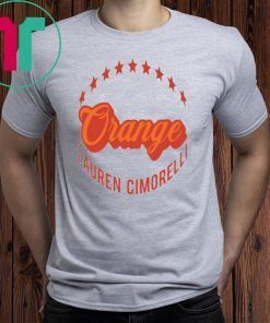 Orange Lauren Cimorelli Shirt