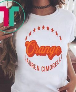 Orange Lauren Cimorelli Shirt