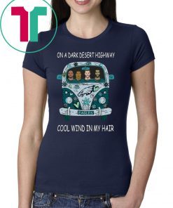 Philadelphia eagles hippie car on a dark desert highway cool wind in my hair shirt