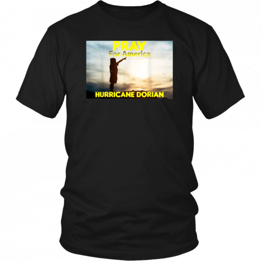 Safe People Pray for America Hurricane Dorian 2019 T-Shirt