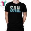 Sail Impressionistic Sailing Art T-Shirt