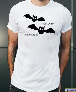 Scared Bats Funny Halloween Shirt