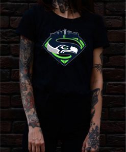 Seattle seahawks superman logo Shirt