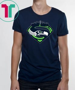Seattle seahawks superman logo Shirt