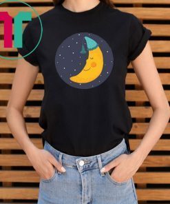 Sleeping Moon Bed Time Costume For Halloween Kid T-shirt