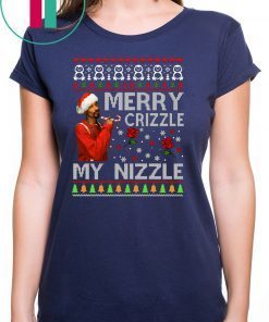 Snoop Dogg Merry Crizzle My Nizzle Christmas sweatshirt Tee Shirt