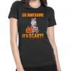 So Awesome It's Scary Mummy Chartreux Cat Halloween Kid T-shirt