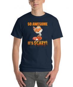 So Awesome It's Scary Mummy Fox Halloween Kid T-shirt