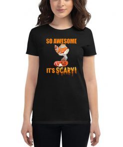 So Awesome It's Scary Mummy Fox Halloween Kid T-shirt