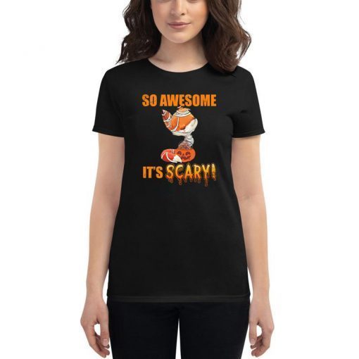 So Awesome It's Scary Mummy Fox Halloween Kid T-shirt