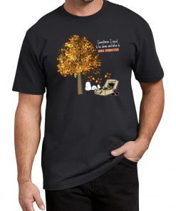 Sometimes I need to be alone and listen to bruce springsteen snoopy shirt