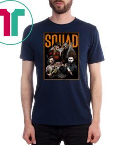Squad Massacre Machine Horror Halloween Shirt