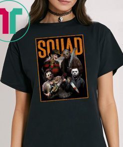 Squad Massacre Machine Horror Halloween Shirt