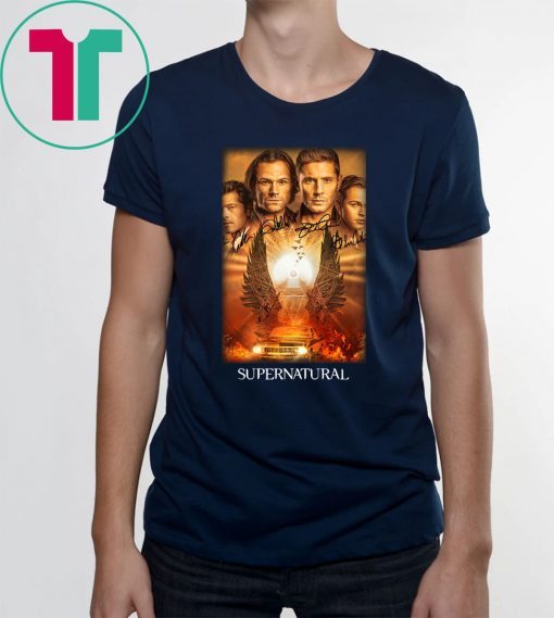 Supernatural the winchesters final season characters signatures Shirt