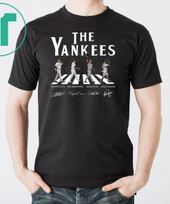 The Yankees Abbey Road shirts