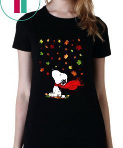 The snoopy leaf fall hello autumn Shirt