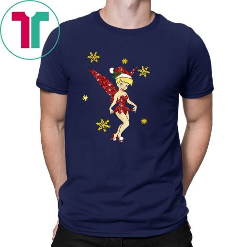 Tinkerbell merry christmas shirt