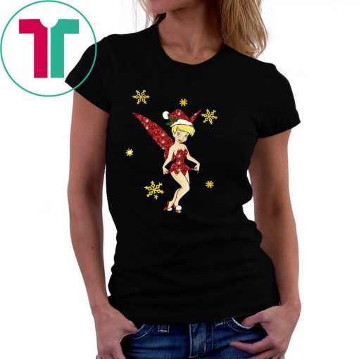 Tinkerbell merry christmas shirt