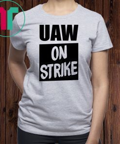 Uaw On Strike Black Shirt