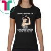 I Wear Zebra Print For Carcinoid Cancer Awareness For Cancer Warrior 2019 T-Shirt
