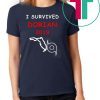 Mens I Survived Hurricane Dorian 2019 Florida T-Shirt
