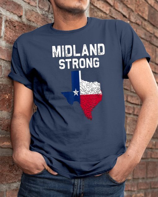 Odessa Strong Midland strong Texas T-Shirt