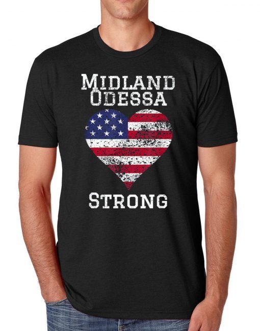 Odessa Midland Texas Strong 2019 T-Shirt