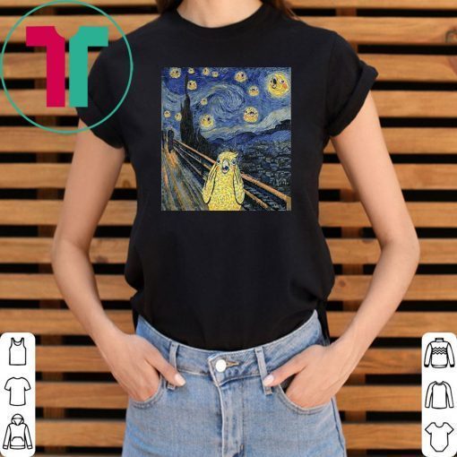 Vincent van gogh the starry night bird shirt