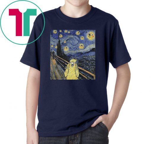 Vincent van gogh the starry night bird shirt