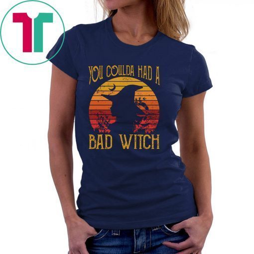 Vintage you coulda had a bad witch shirt