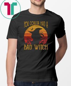 Vintage you coulda had a bad witch shirt