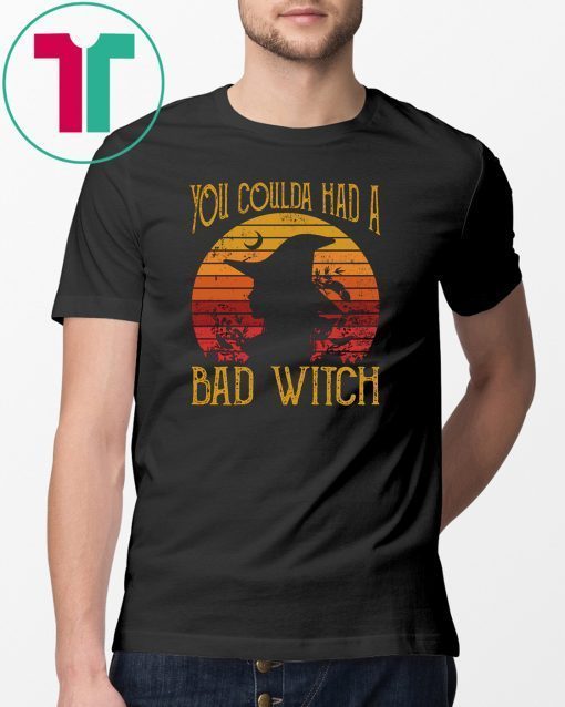 Vintage you coulda had a bad witch shirt