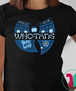 Wu-tang police box who-tang bad wolf doctor who shirt