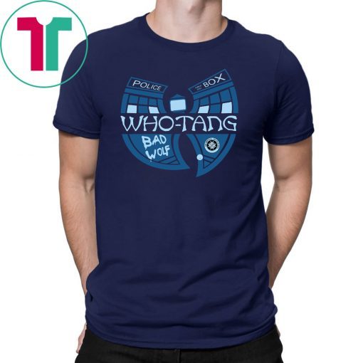 Wu-tang police box who-tang bad wolf doctor who shirt