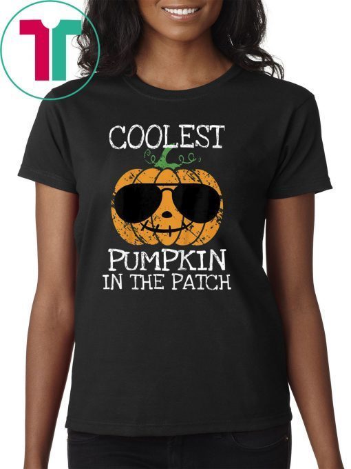 coolest pumpkin in the patch halloween Shirt