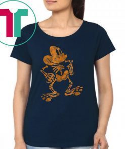 disney mickey mouse skeleton halloween Shirt