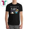 friends tv show rick and morty pete and roger drinking buddies shirt