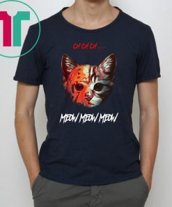 jason voorhees cat meow halloween Shirt