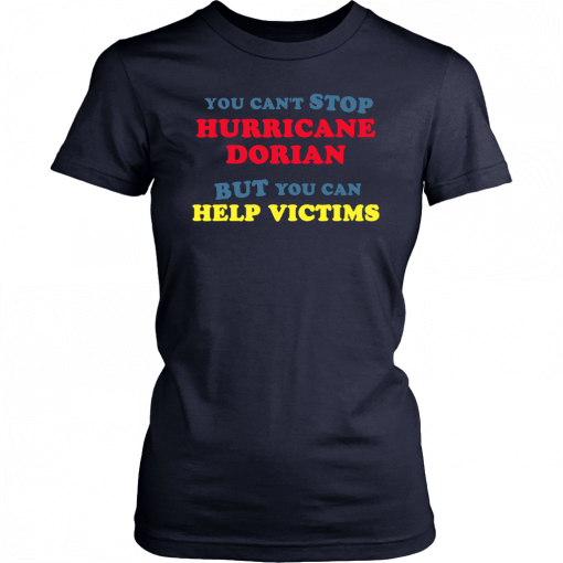Help People Hurricane Dorian 2019 Motivational Unisex T-Shirt