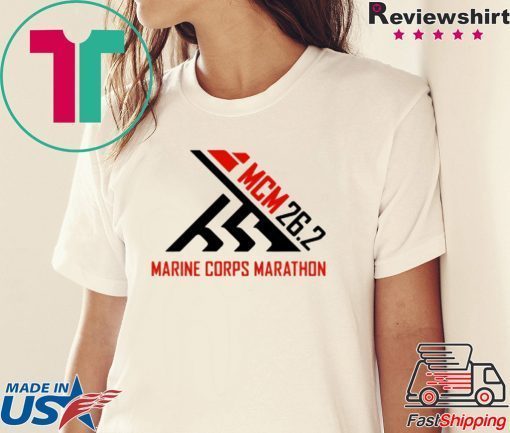 2018 Marine Corps Marathon T-Shirt